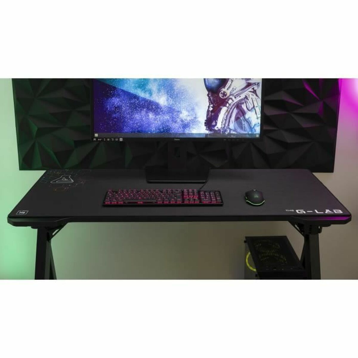 Hiirimatto The G-Lab Pad Mercury Musta